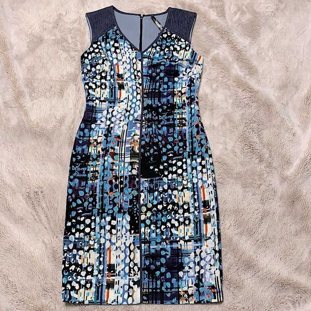 NWT Marc New York print sheath dress